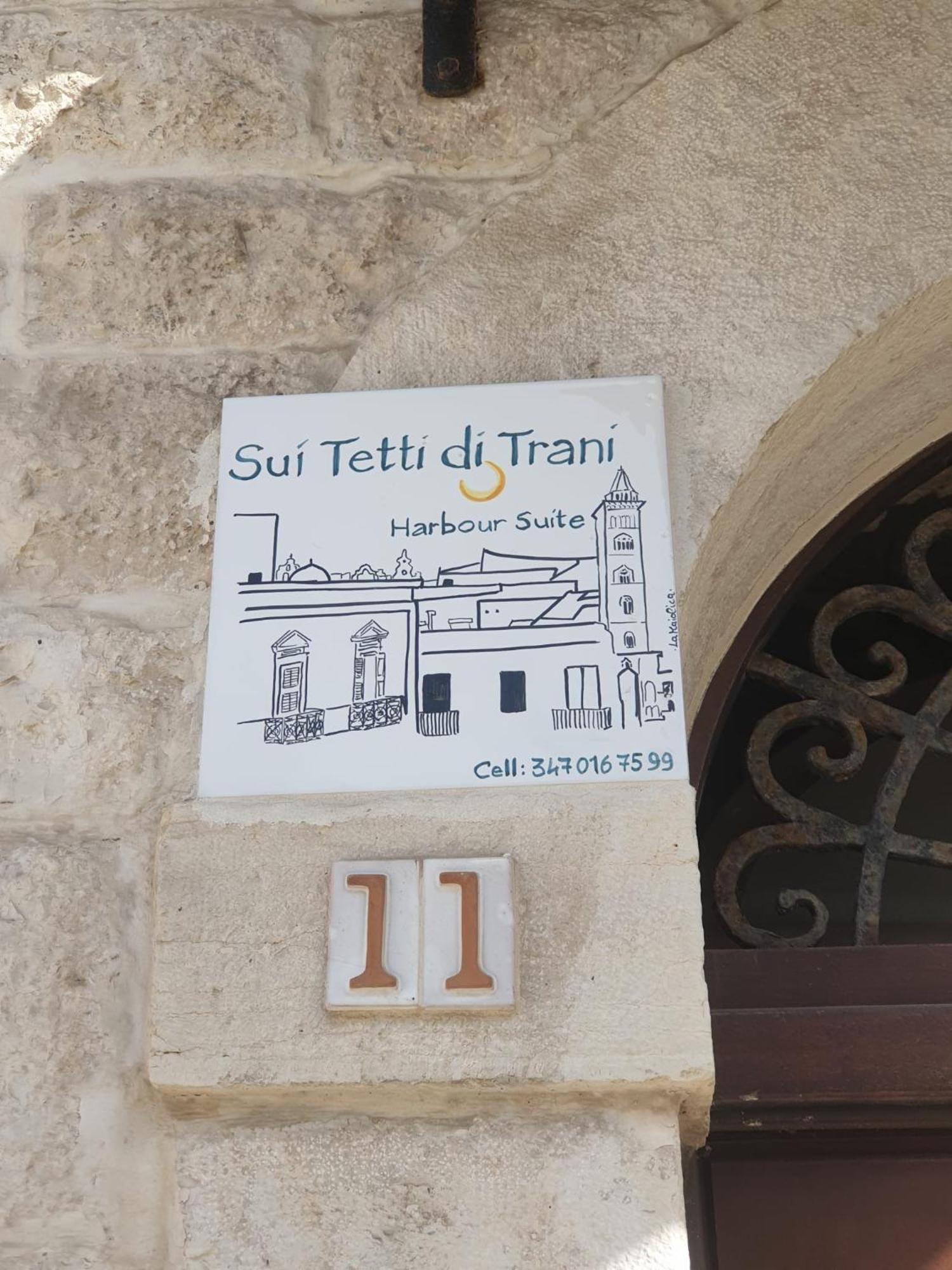 Sui Tetti Di Trani Harbour Suite Exteriör bild